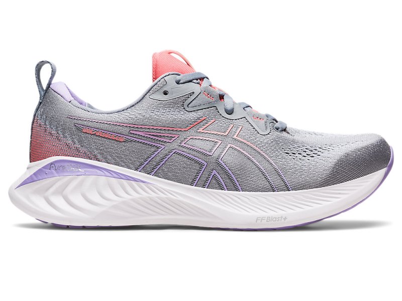 Women\'s Asics Gel-cumulus 25 Running Shoes Sheet Rock/Papaya Canada | CA8148-722