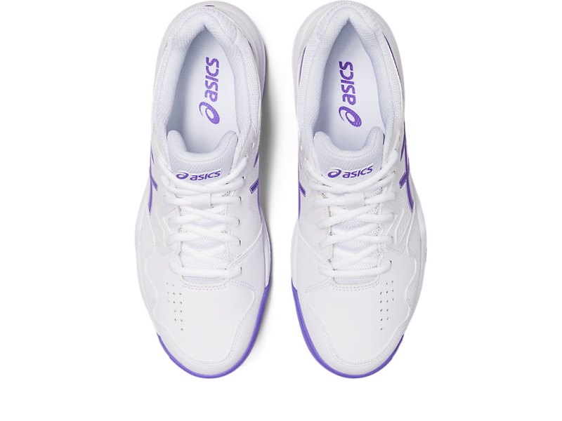 Women's Asics Gel-dedicate 7 Tennis Shoes White/Amethyst Canada | CA1350-041