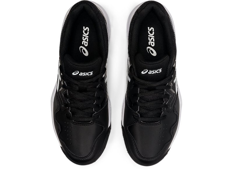 Women's Asics Gel-dedicate 7 Tennis Shoes Black/White Canada | CA5218-348