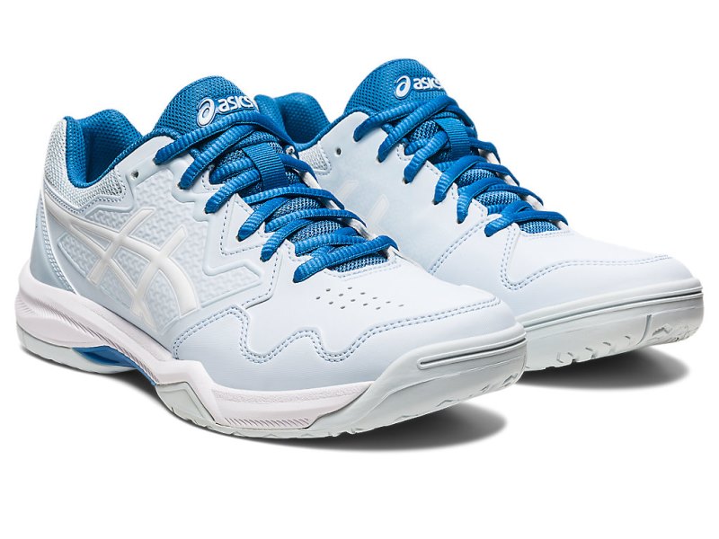 Women's Asics Gel-dedicate 7 Tennis Shoes Sky/White Canada | CA5574-647