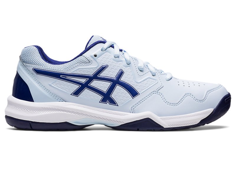 Women\'s Asics Gel-dedicate 7 Tennis Shoes Soft Sky/Dive Blue Canada | CA8374-653