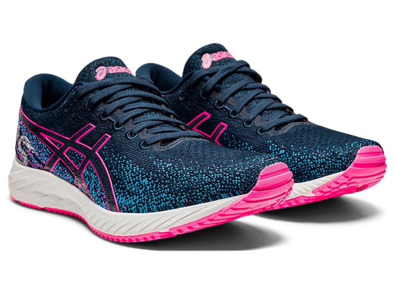 Women's Asics Gel-ds Trainer 26 Running Shoes French Blue/Hot Pink Canada | CA3199-911