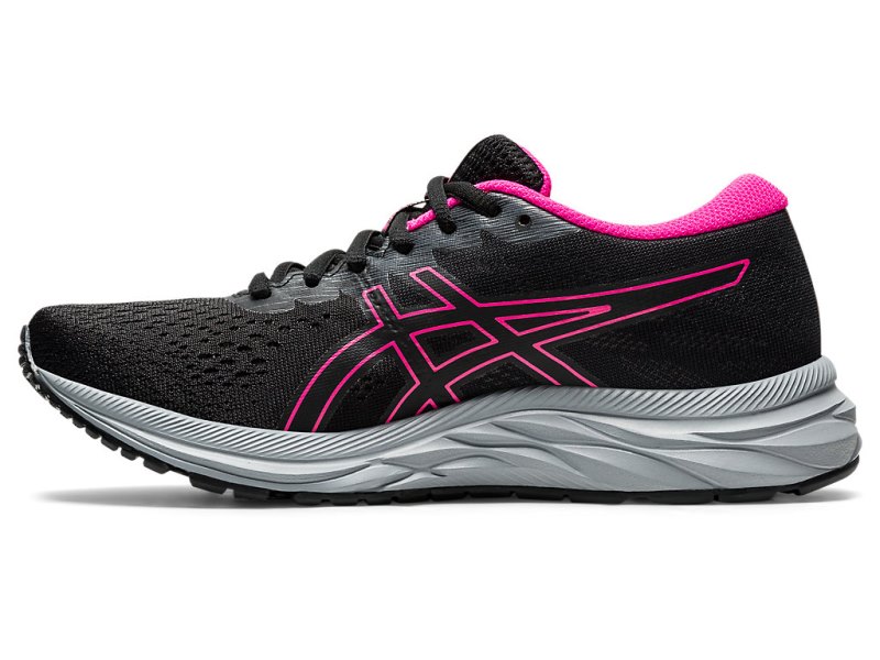 Women's Asics Gel-eXCite 7 Running Shoes Black/Metropolis Canada | CA2137-232