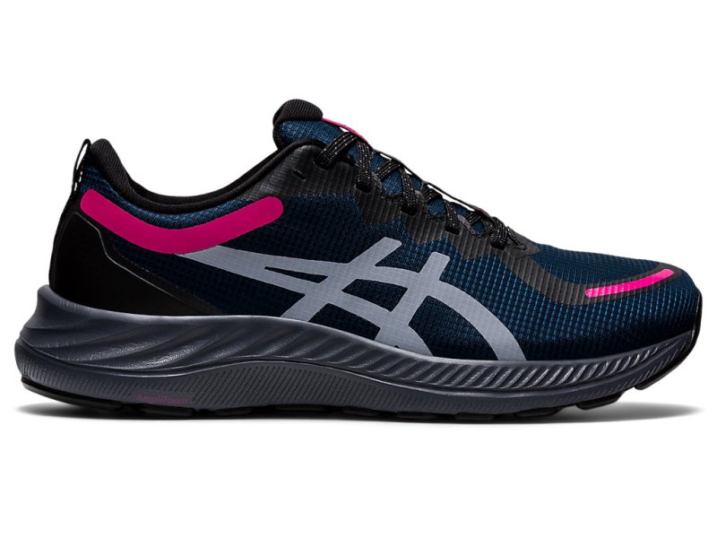 Women\'s Asics Gel-eXCite 8 Awl Running Shoes French Blue/Pink Rave Canada | CA0957-165