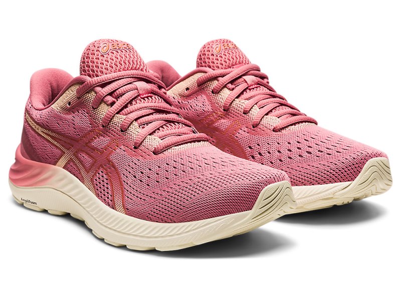 Women's Asics Gel-eXCite 8 Running Shoes Smokey Rose/Pure Bronze Canada | CA1329-616