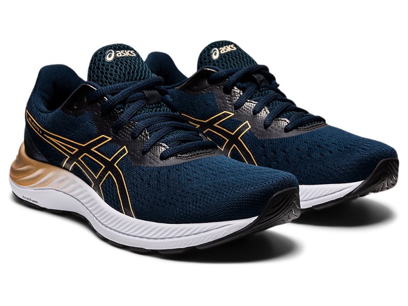 Women's Asics Gel-eXCite 8 Running Shoes French Blue/Champagne Canada | CA1478-335