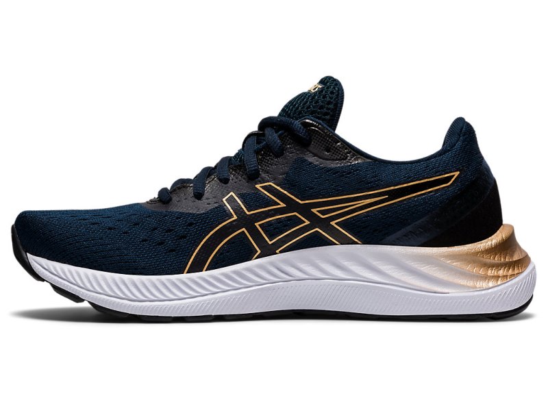 Women's Asics Gel-eXCite 8 Running Shoes French Blue/Champagne Canada | CA1478-335