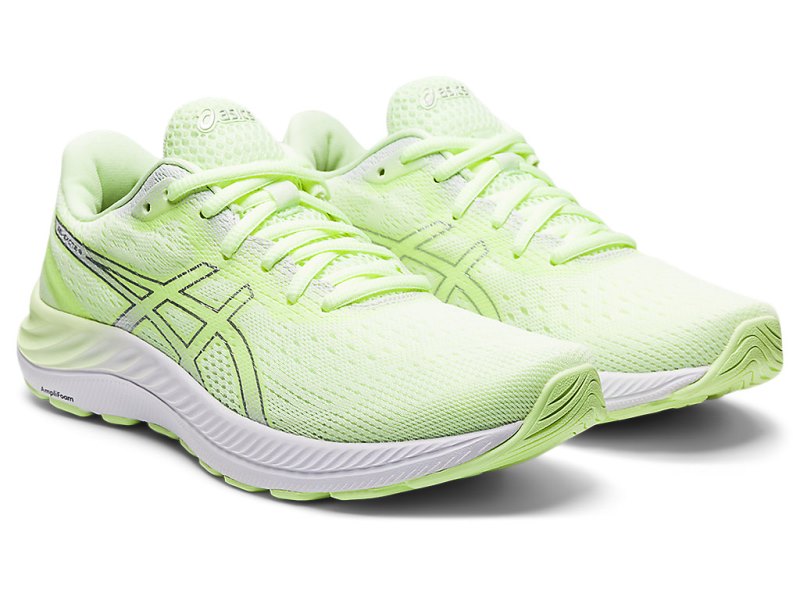 Women's Asics Gel-eXCite 8 Running Shoes Illuminate Yellow/Pure Silver Canada | CA2185-585