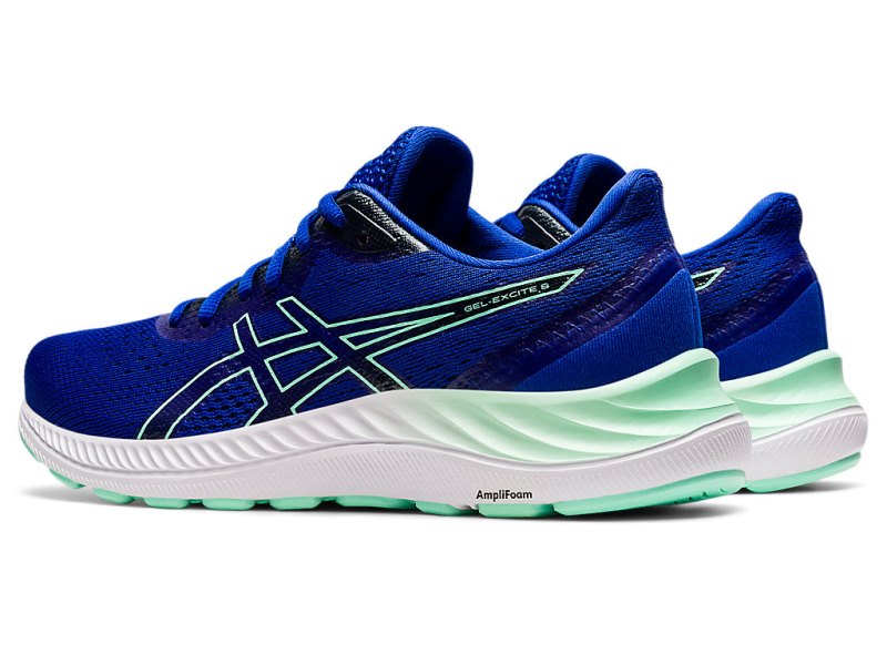 Women's Asics Gel-eXCite 8 Running Shoes Lapis Lazuli Blue/Fresh Ice Canada | CA8635-081