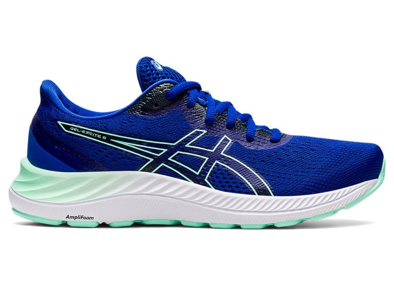 Women\'s Asics Gel-eXCite 8 Running Shoes Lapis Lazuli Blue/Fresh Ice Canada | CA8635-081