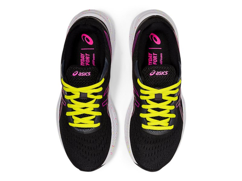 Women's Asics Gel-eXCite 8 Running Shoes Black/Hot Pink Canada | CA9179-853