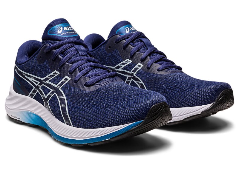 Women's Asics Gel-eXCite 9 Running Shoes Indigo Blue/Sky Canada | CA0567-086