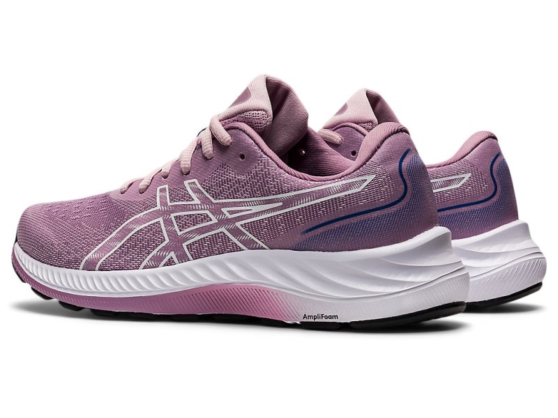 Women's Asics Gel-eXCite 9 Running Shoes Barely Rose/White Canada | CA1479-945