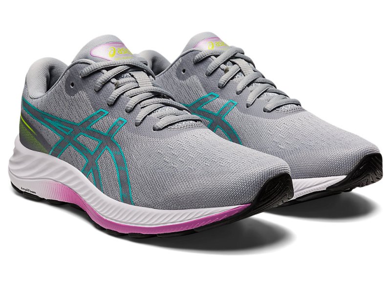 Women's Asics Gel-eXCite 9 Running Shoes Piedmont Grey/Sea Glass Canada | CA2429-893