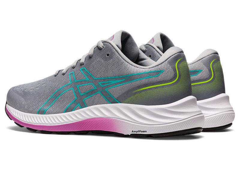 Women's Asics Gel-eXCite 9 Running Shoes Piedmont Grey/Sea Glass Canada | CA2429-893