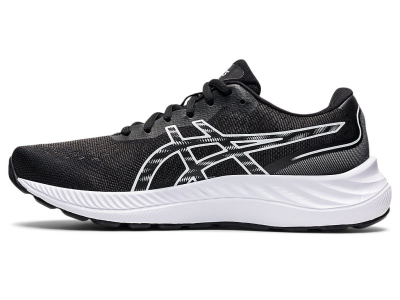 Women's Asics Gel-eXCite 9 Running Shoes Black/White Canada | CA5538-962