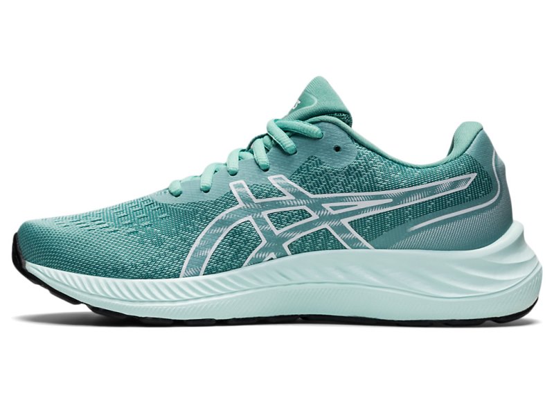 Women's Asics Gel-eXCite 9 Running Shoes Oasis Green/White Canada | CA6306-454