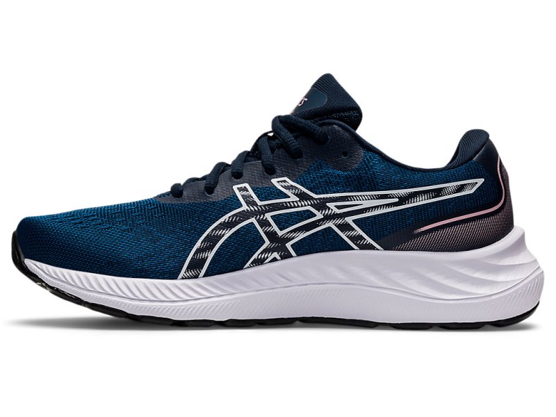 Women's Asics Gel-eXCite 9 Running Shoes Mako Blue/White Canada | CA7301-710