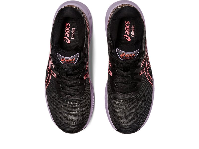 Women's Asics Gel-eXCite 9 Running Shoes Black/Papaya Canada | CA8353-528