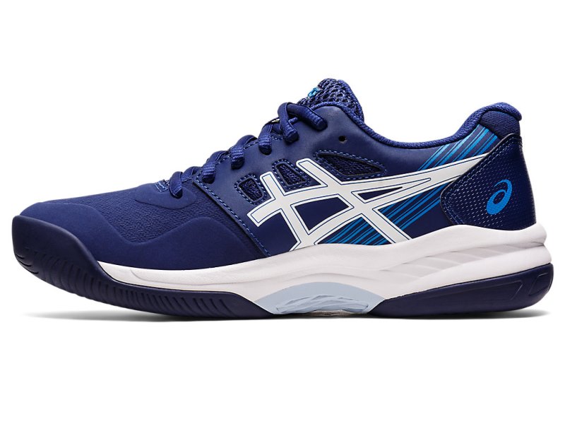 Women's Asics Gel-game 8 Tennis Shoes Dive Blue/White Canada | CA9000-759