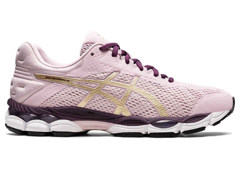 Women\'s Asics Gel-glorify 4 Running Shoes Barely Rose/Champagne Canada | CA0474-885