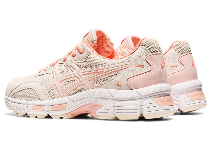 Women's Asics Gel-jOG Mc Sneakers Birch/Sun Coral Canada | CA5824-739