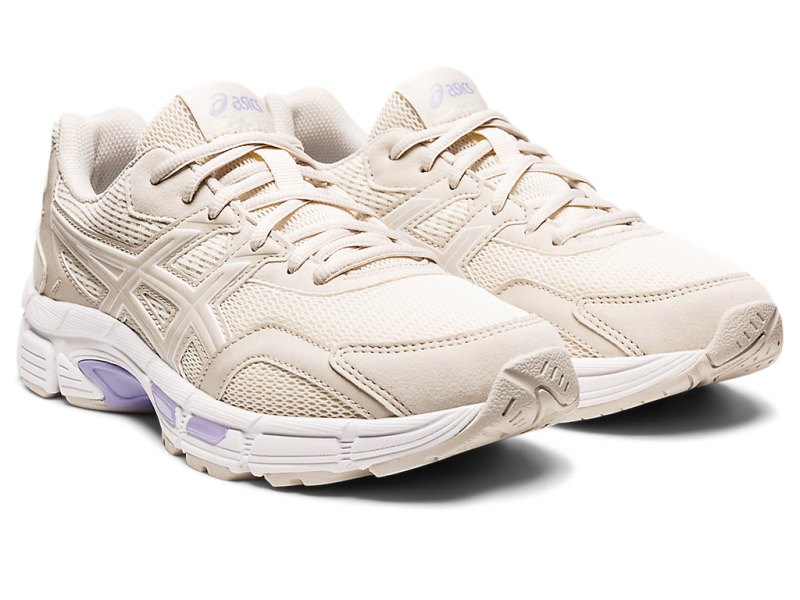 Women's Asics Gel-jOG Mc Sneakers Birch/White Canada | CA7591-904