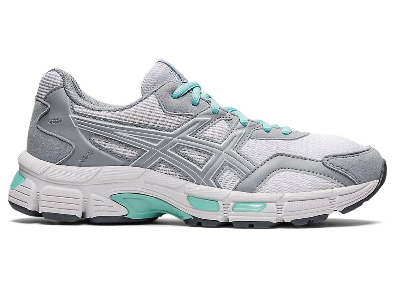 Women\'s Asics Gel-jOG Mc Sneakers White/Piedmont Grey Canada | CA0854-902