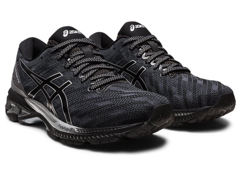 Women's Asics Gel-jadeite Running Shoes Black/Pure Silver Canada | CA8200-029