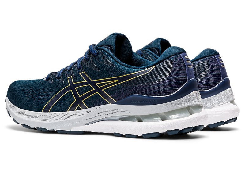 Women's Asics Gel-kayano 28 (D) Running Shoes French Blue/Thunder Blue Canada | CA0632-698