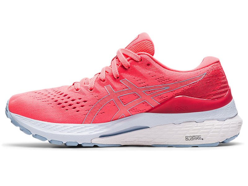 Women's Asics Gel-kayano 28 Running Shoes Blazing Coral/Mist Canada | CA3415-826