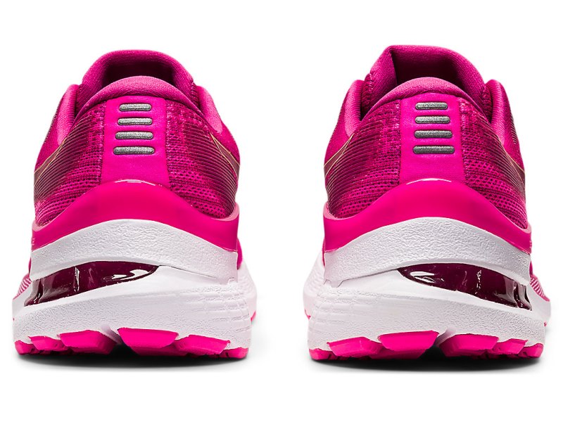 Women's Asics Gel-kayano 28 Running Shoes Fuchsia Red/Pink Glo Canada | CA3582-367