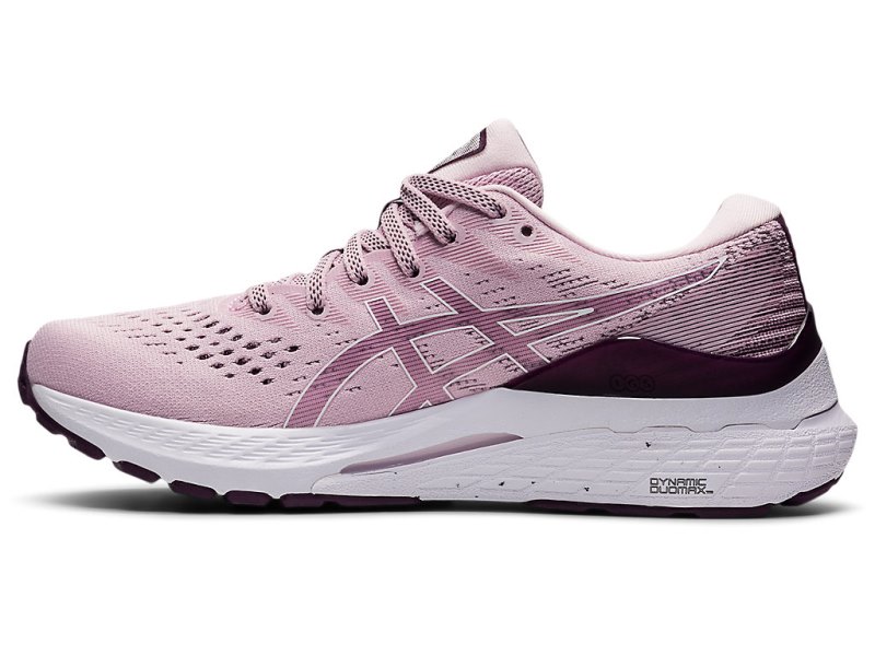 Women's Asics Gel-kayano 28 Running Shoes Barely Rose/White Canada | CA5926-451