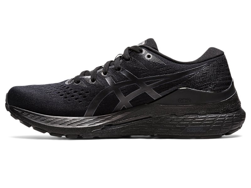 Women's Asics Gel-kayano 28 Running Shoes Black/Graphite Grey Canada | CA6541-029