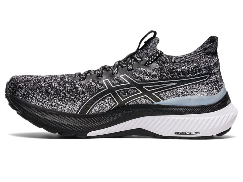 Women's Asics Gel-kayano 29 Mk Running Shoes White/Black Canada | CA8225-204