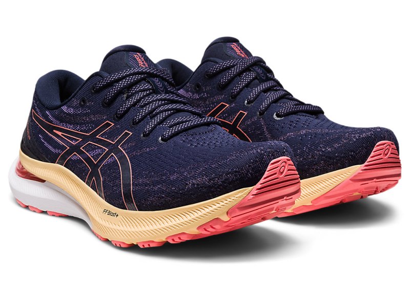 Women's Asics Gel-kayano 29 Running Shoes Midnight/Papaya Canada | CA0928-524