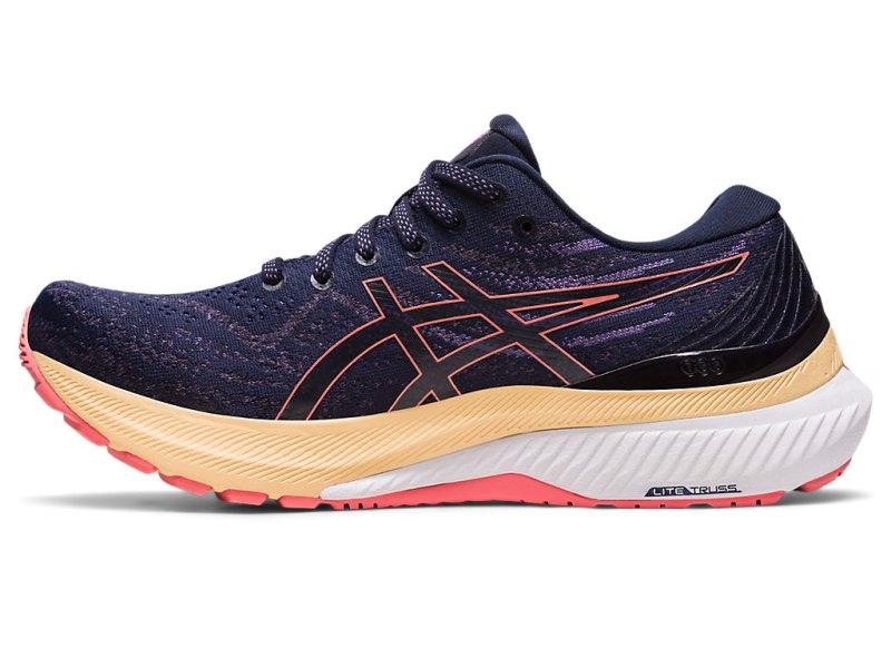 Women's Asics Gel-kayano 29 Running Shoes Midnight/Papaya Canada | CA0928-524