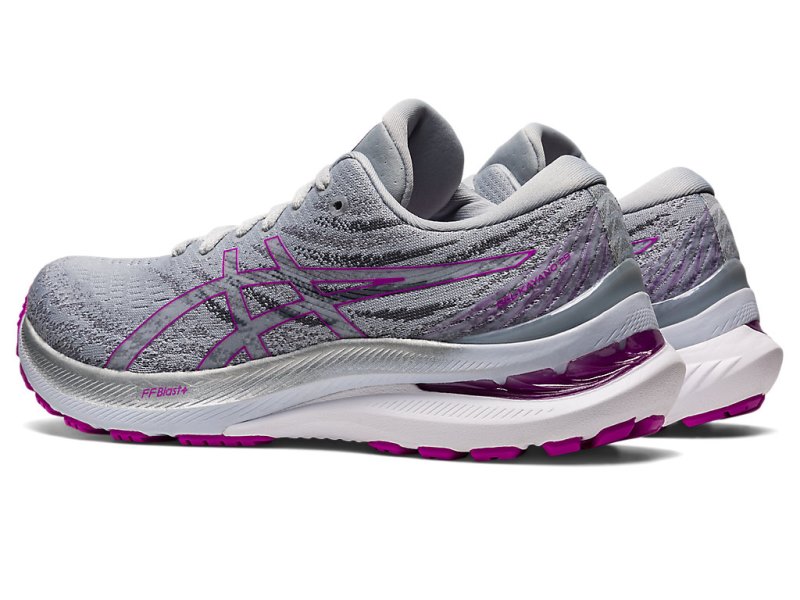 Women's Asics Gel-kayano 29 Running Shoes Piedmont Grey/Orchid Canada | CA2896-103