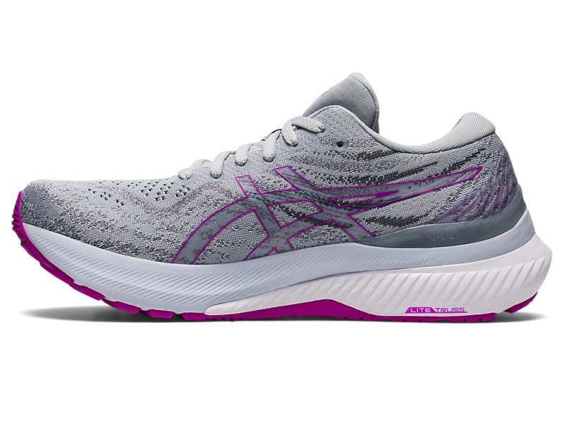 Women's Asics Gel-kayano 29 Running Shoes Piedmont Grey/Orchid Canada | CA2896-103