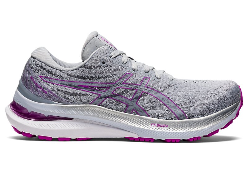 Women\'s Asics Gel-kayano 29 Running Shoes Piedmont Grey/Orchid Canada | CA2896-103