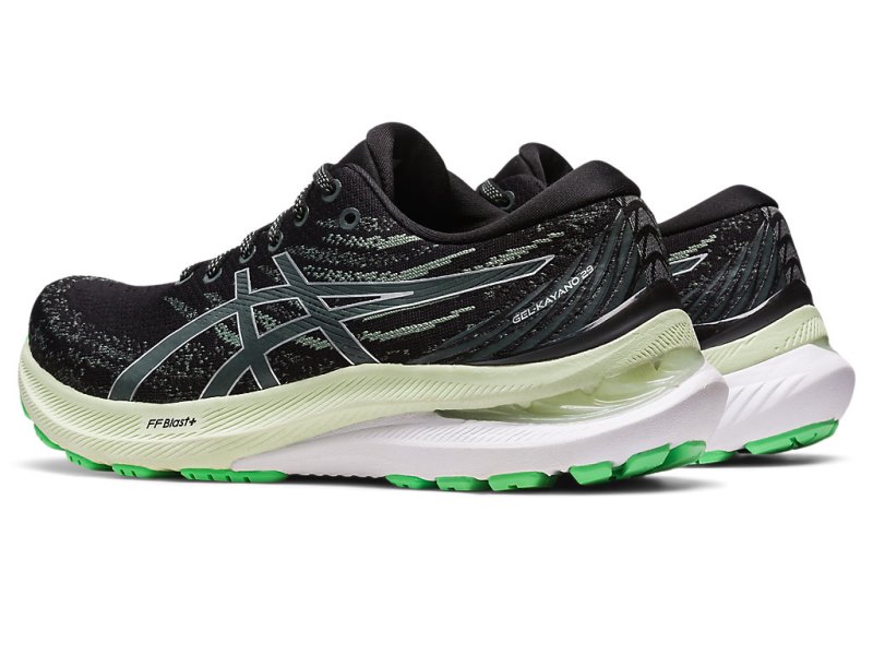 Women's Asics Gel-kayano 29 Running Shoes Black/Pure Silver Canada | CA3878-428