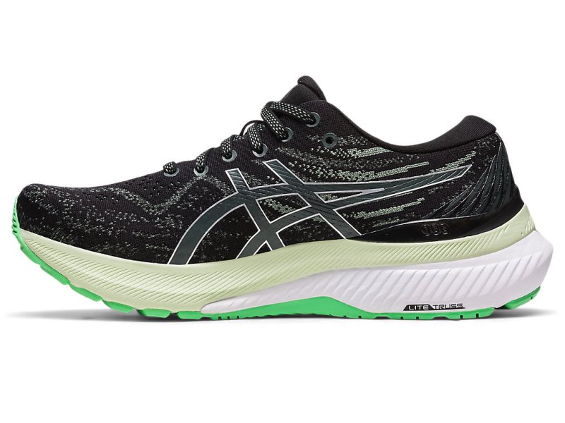 Women's Asics Gel-kayano 29 Running Shoes Black/Pure Silver Canada | CA3878-428