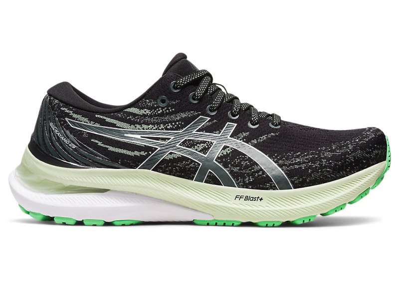 Women\'s Asics Gel-kayano 29 Running Shoes Black/Pure Silver Canada | CA3878-428