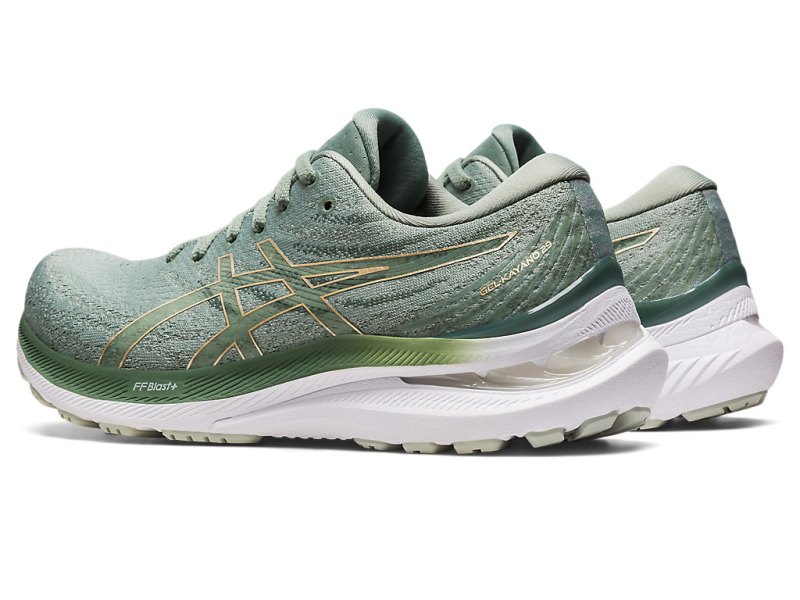 Women's Asics Gel-kayano 29 Running Shoes Slate Grey/Champagne Canada | CA4234-866