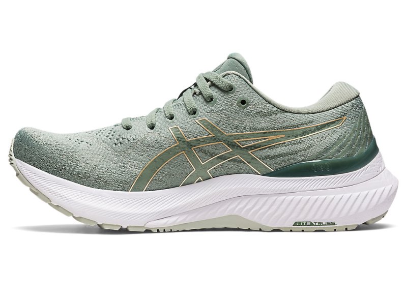 Women's Asics Gel-kayano 29 Running Shoes Slate Grey/Champagne Canada | CA4234-866