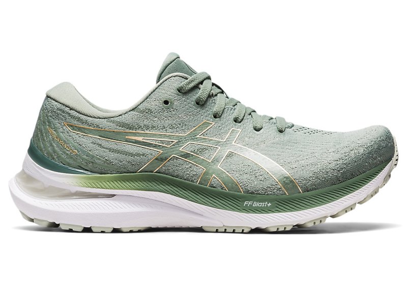 Women\'s Asics Gel-kayano 29 Running Shoes Slate Grey/Champagne Canada | CA4234-866