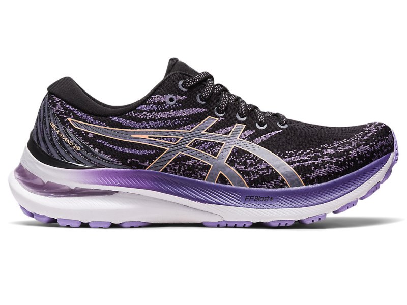 Women\'s Asics Gel-kayano 29 Running Shoes Black/Summer Dune Canada | CA4711-033