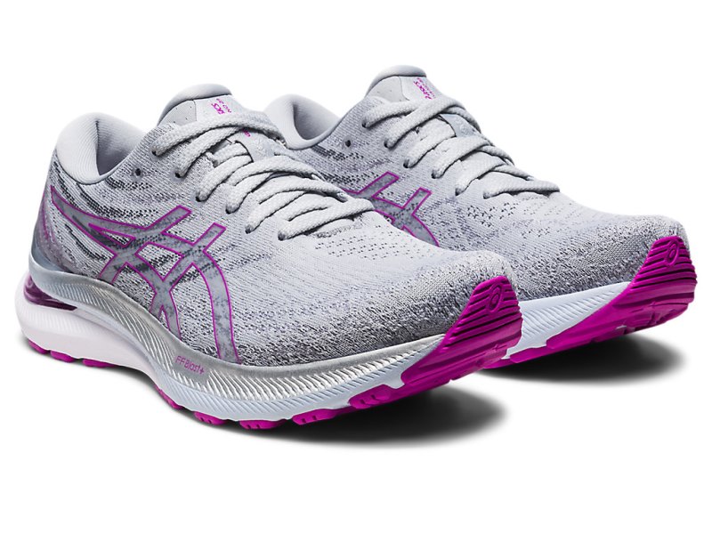 Women's Asics Gel-kayano 29 Running Shoes Piedmont Grey/Orchid Canada | CA6497-380