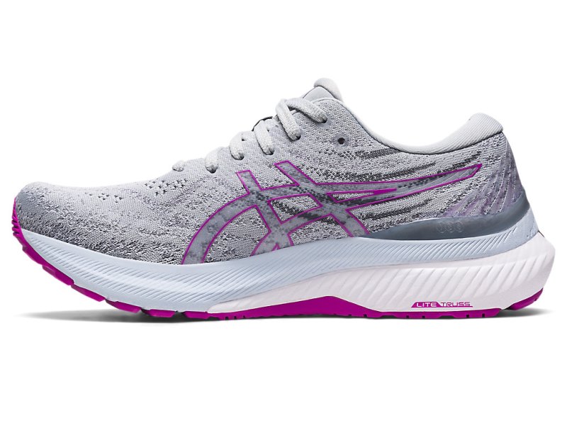 Women's Asics Gel-kayano 29 Running Shoes Piedmont Grey/Orchid Canada | CA6497-380