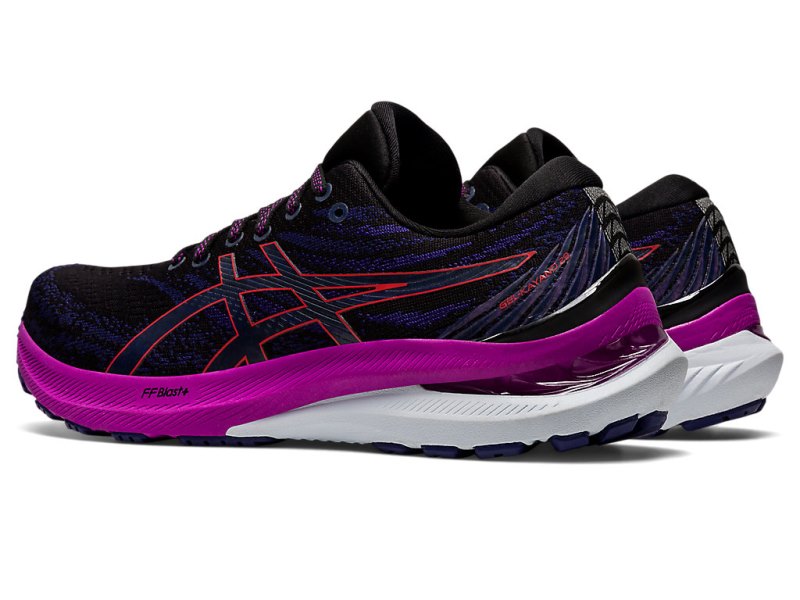 Women's Asics Gel-kayano 29 Running Shoes Black/Red Alert Canada | CA7959-849